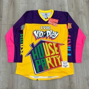 Headgear Classics Kid 'n Play House Party 1990 jersey XL B18